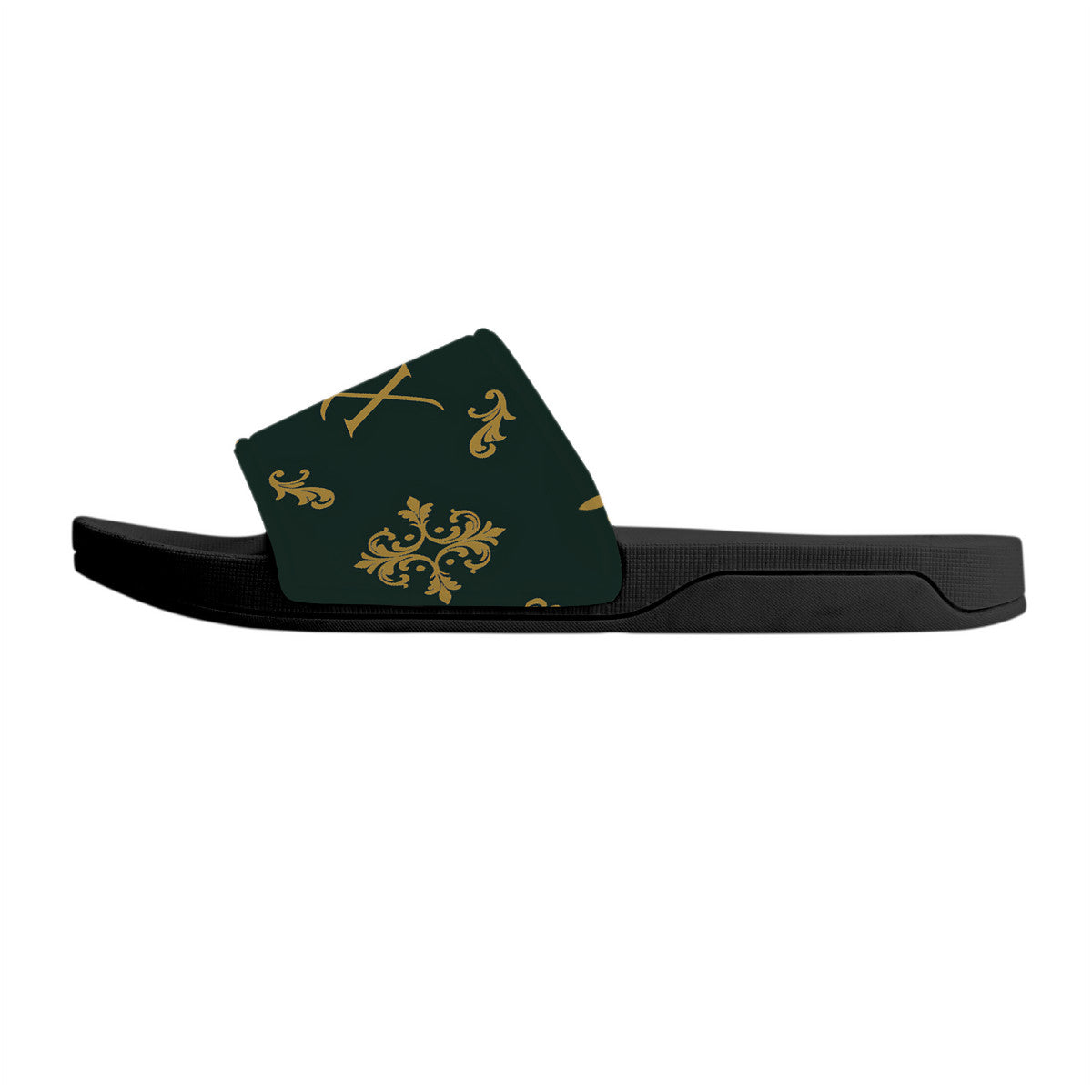 Rigeaux Slide Sandals - Black