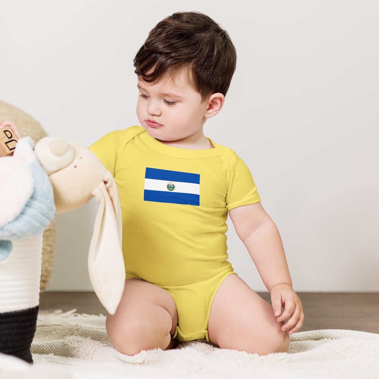El Salvador Baby short sleeve one piece