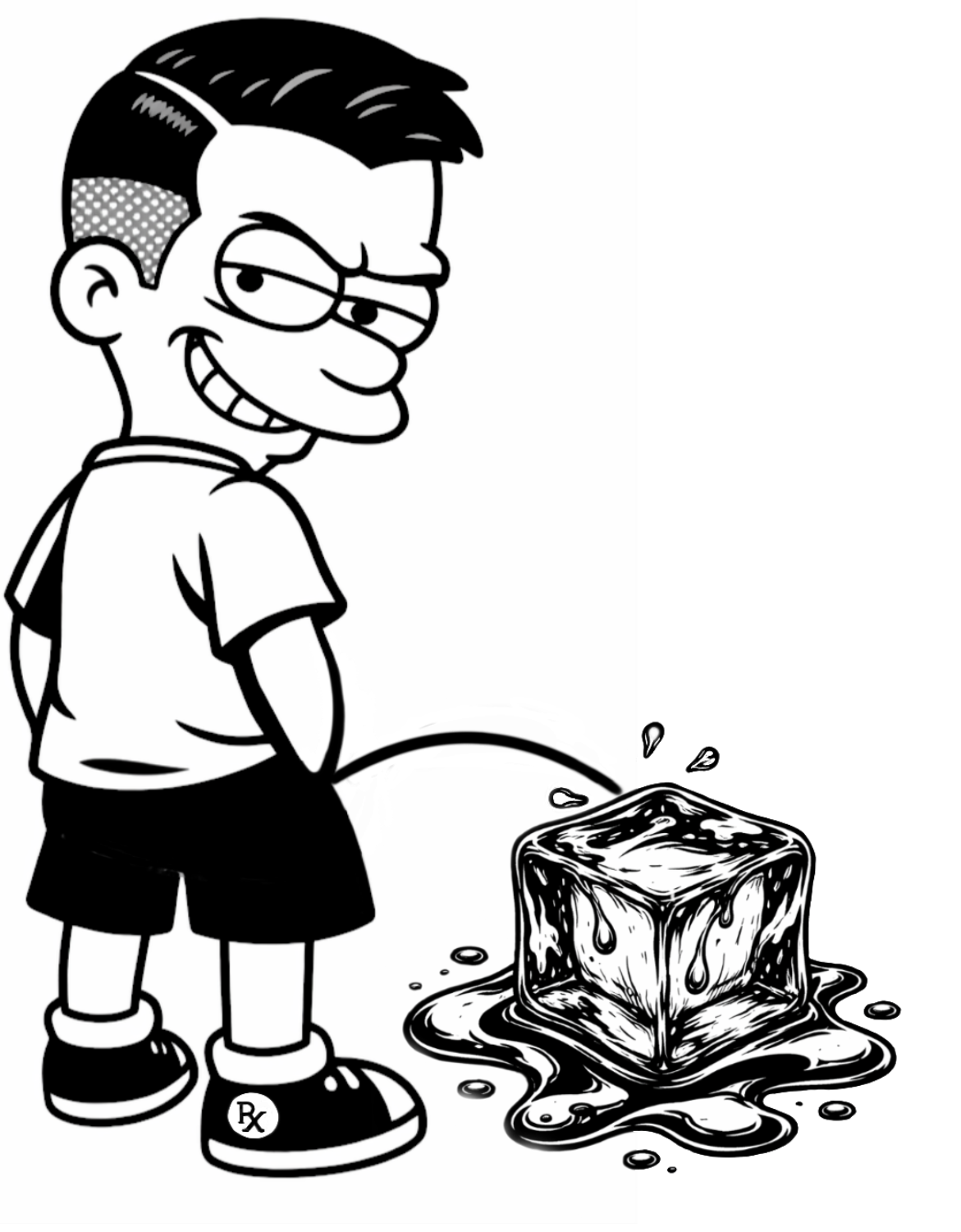 Niño Travieso Sticker ICE