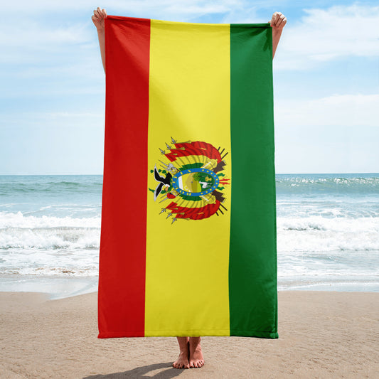 Bolivia Flag Towel